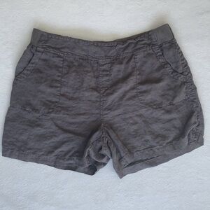 Fresh Produce linen shorts with soft waist XX2